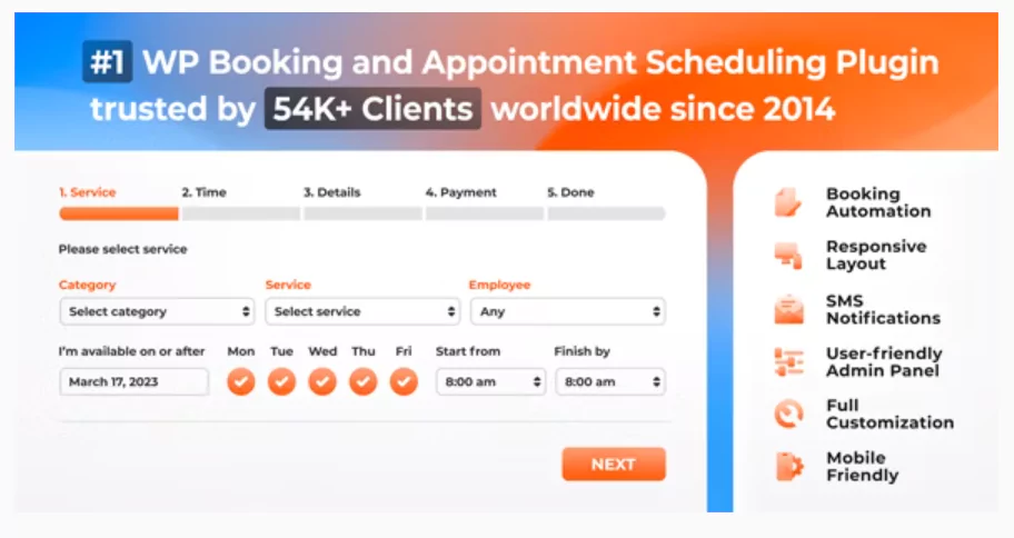 Bookly PRO v6.3 Ð Appointment Booking and Scheduling Software System