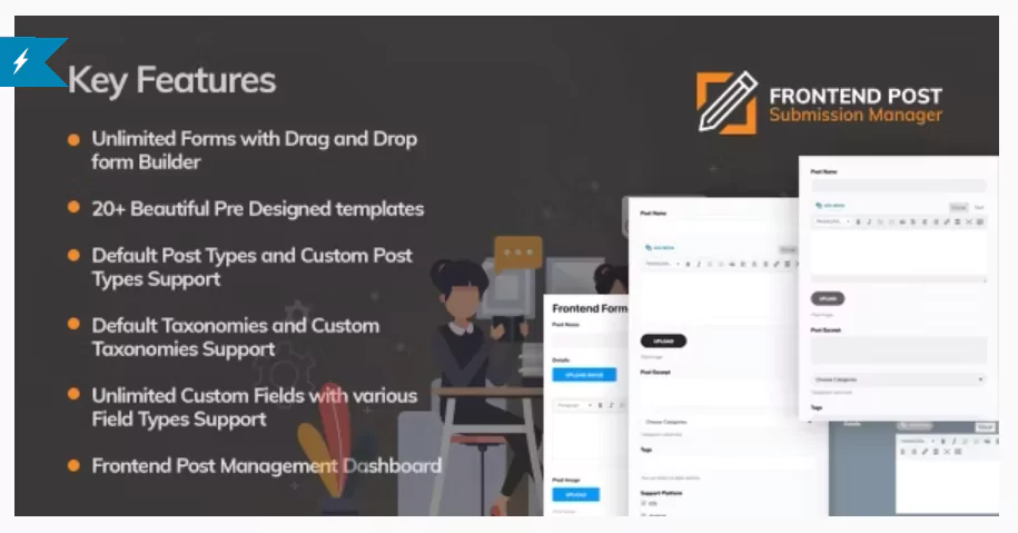 Frontend Post Submission Manager v1.4.0