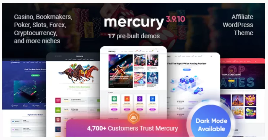 Mercury - Affiliate WordPress Theme