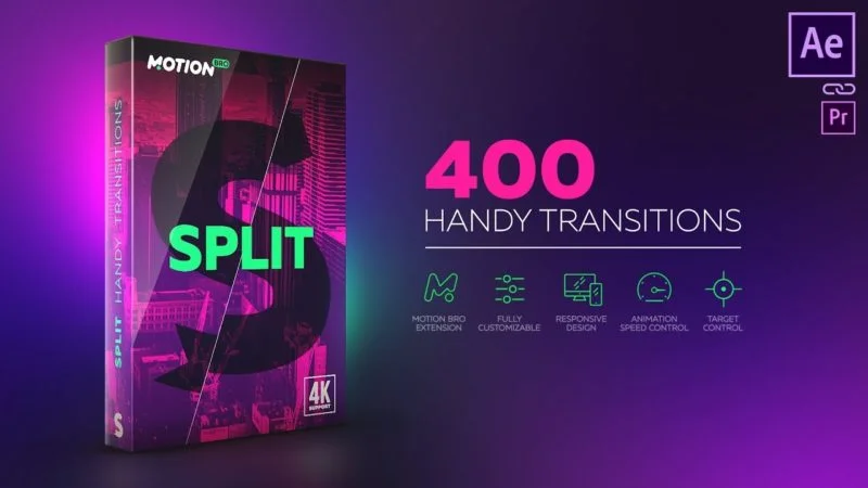 Split Handy Transitions