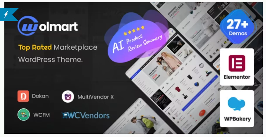 Wolmart v1.8.0 - Multi-Vendor Marketplace WooCommerce Theme