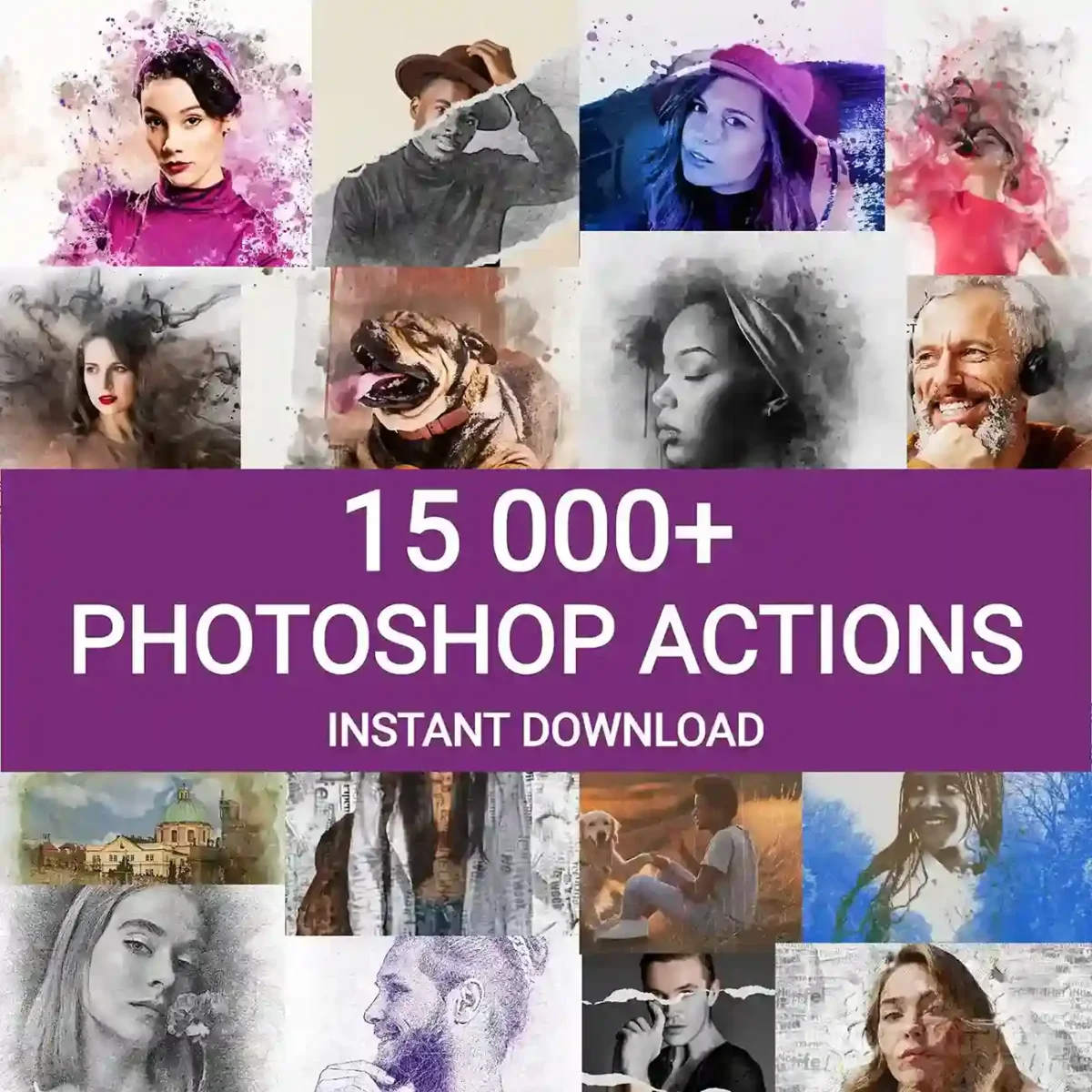 15000+ Photoshop Actions