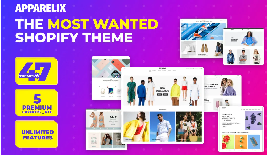 Apparelix - Clean Multipurpose Shopify Theme