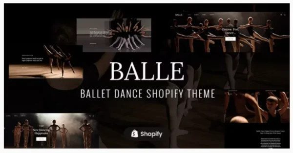 Balle - Dance Studio Shopify Theme