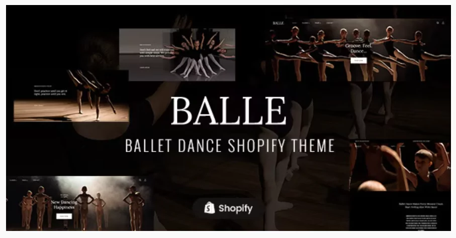 Balle - Dance Studio Shopify Theme