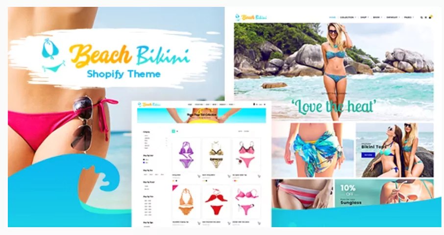 Bikini - Shopify Fashion Lingerie Store Theme