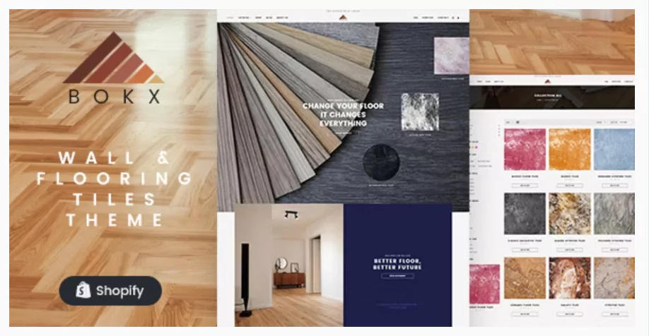 Bokx - Tiling and Flooring Shopify Theme