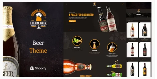 Cheerx - Alchocol & Liquor Store Shopify Theme