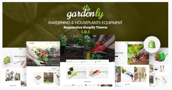 Gardenly - Gardening & Houseplants Equipment Responsive Shopify Theme