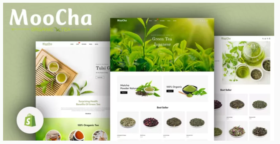 Moocha - Tea Shop & Organic Store Responsive Shopify Theme