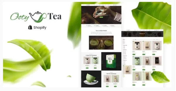 Ooty - Organic Tea Store Shopify Theme