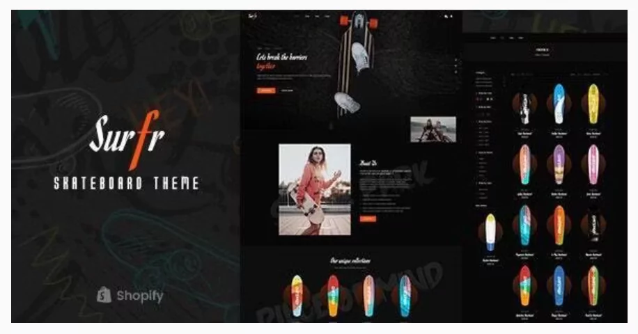 Surfr - Shopify Single Product Store