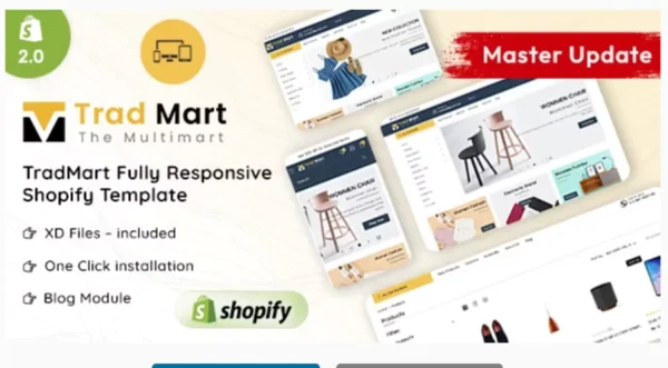 Tradmart - Shopify 2.0 MultiPurpose Responsive Theme