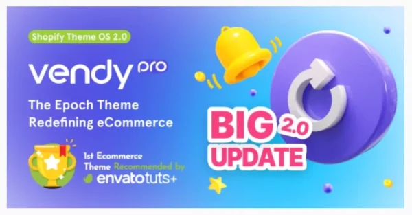 Vendy Pro - Innovative Multipurpose Shopify Theme OS 2.0