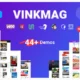 Vinkmag - AMP Newspaper Magazine WordPress Theme