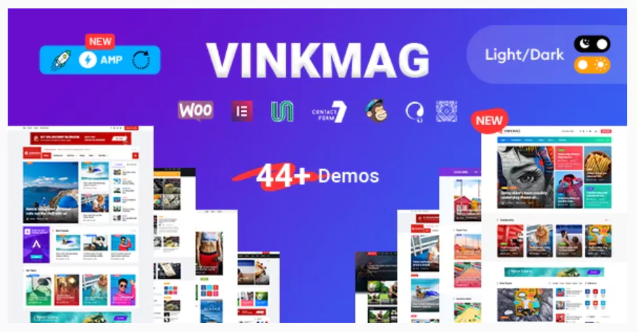 Vinkmag - AMP Newspaper Magazine WordPress Theme