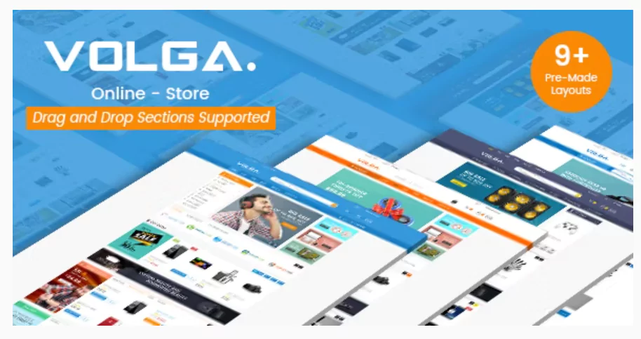 Volga - MegaShop Responsive Shopify Theme - Technology, Electronics, Digital, Food, Furniture