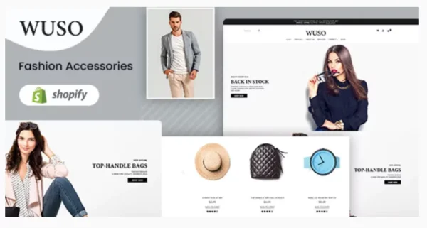 Wuso - Minimal Fashion Shopify Theme