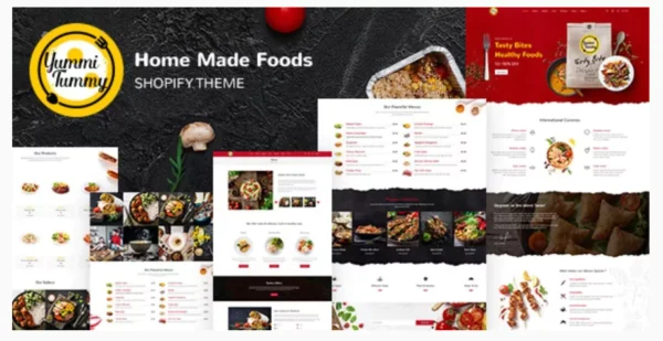 Yummi - Food Delivery Shopify Theme