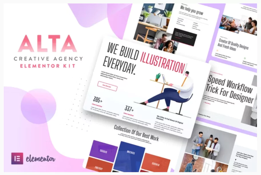 ALTA - Creative Agency Elementor Template Kit