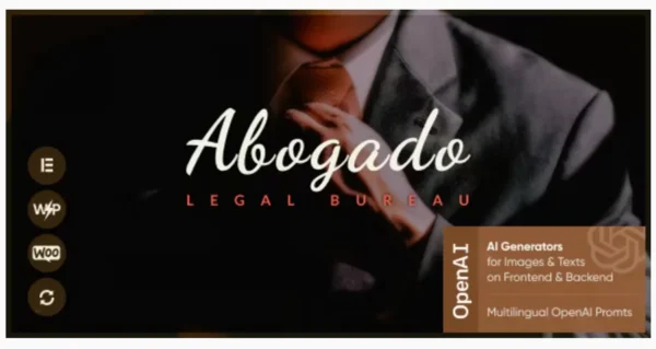 Abogado - Lawyer WordPress Theme