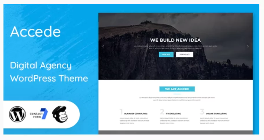 Accede - Digital Agency WordPress Theme