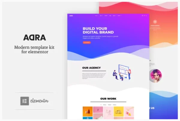 Adra - Modern & Creative Elementor Template Kit