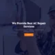 AirCon –AC Repair & Servicing Website Template