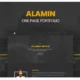 Alamin - One Page Portfolio