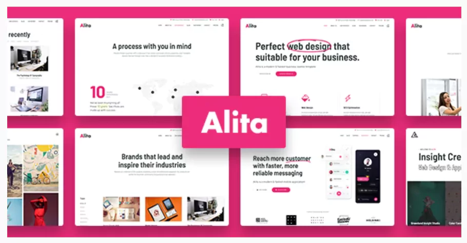 Alita - Web Studio WordPress Theme