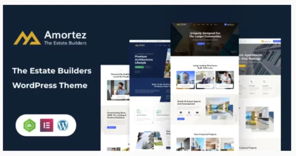 Amortez – Real Estate Group WordPress Theme + RTL