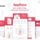 AppRaxx - App Landing Page Elementor Template Kit