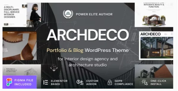 Archdeco - Architecture & Interior Design Agency Portfolio WordPress Theme