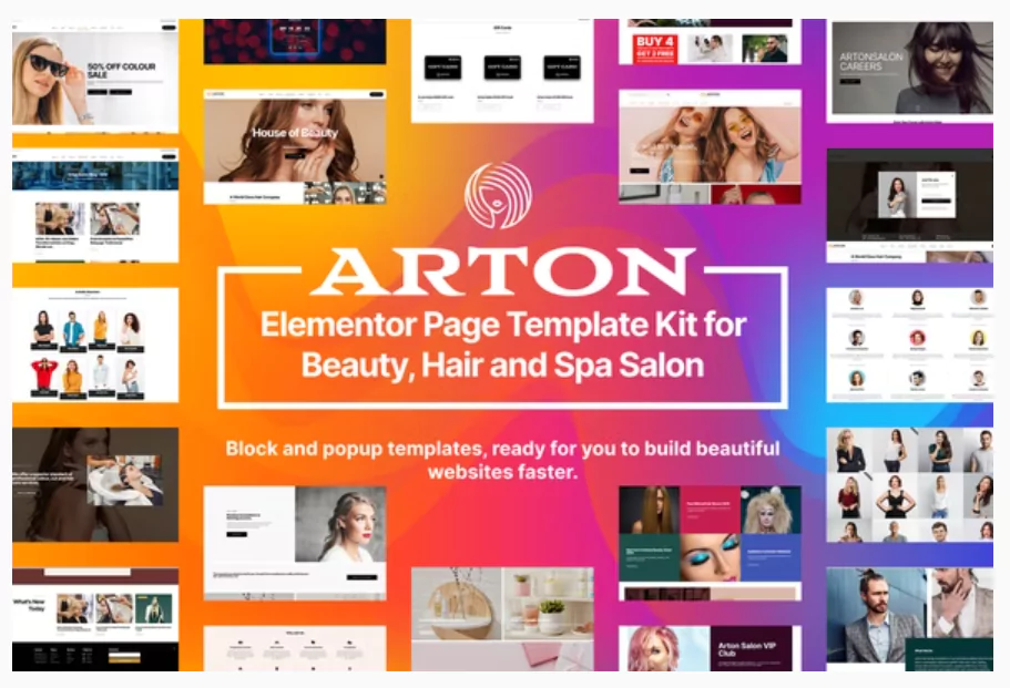 Arton - Beauty & Spa Salon Template Kit