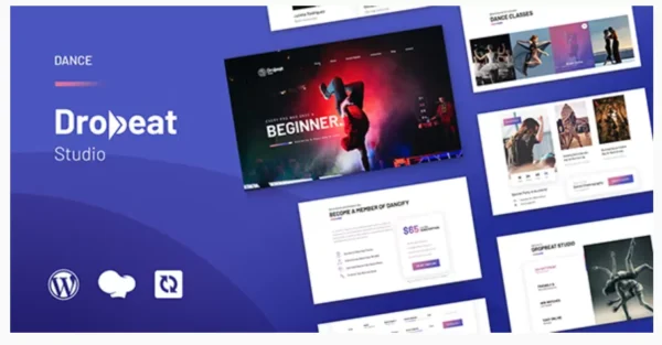 Dropbeat - Creative Dance Studio WordPress Theme