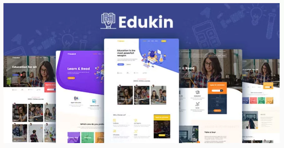 Edukin - Education HTML Template