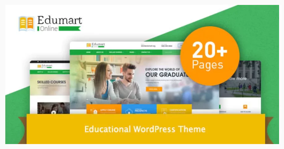 Edumart – Education WordPress Theme