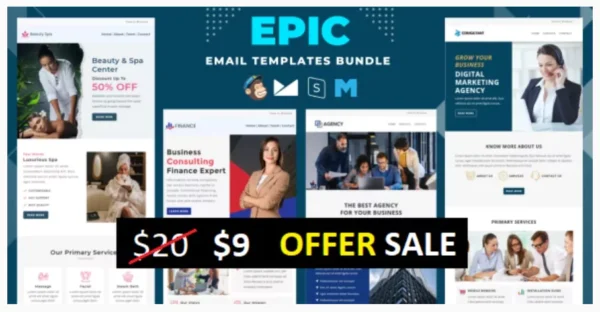 Epic - Multi-Concept Email Templates Bundle