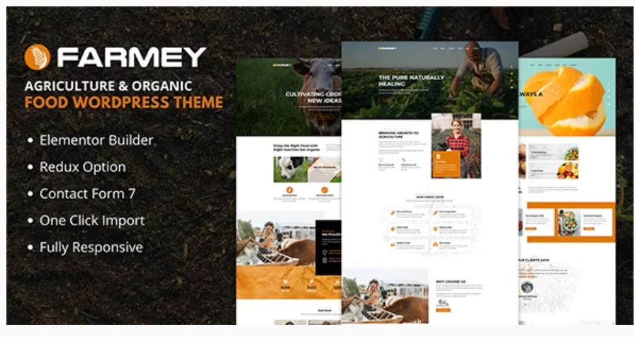 Farmey - Agriculture WordPress Theme