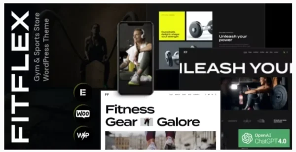 FitFlex - Gym & Sports Store WordPress Theme