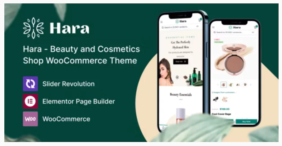 Hara - Beauty and Cosmetics Shop WooCommerce Theme