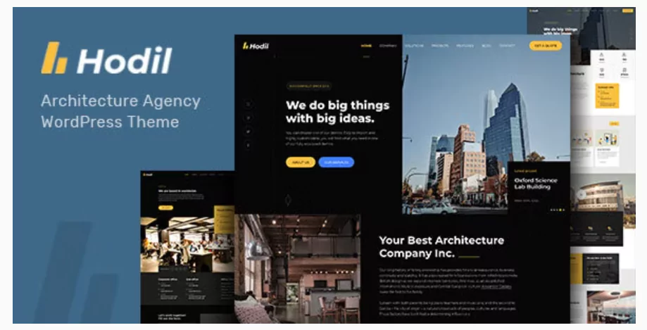 Hodil – Architecture Agency WordPress Theme