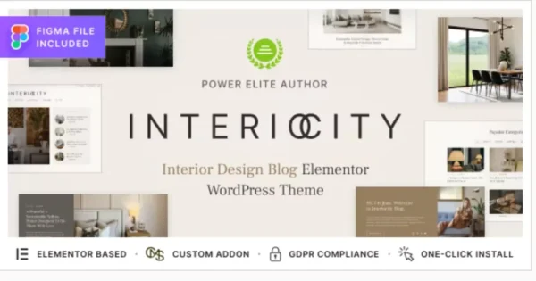 Interiocity - Home Decor Blog and Interior Design Magazine WordPress Theme