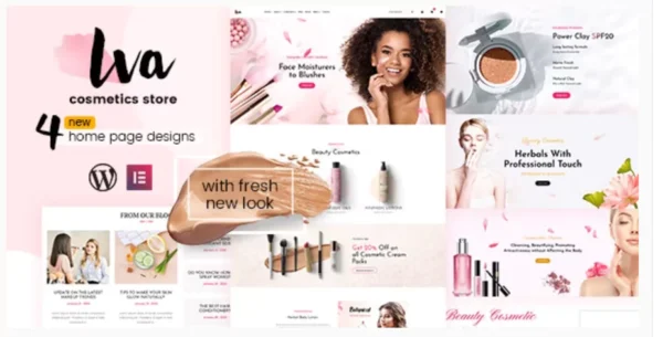 Iva - Beauty Cosmetics Shop WordPress Theme