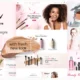 Iva - Beauty Cosmetics Shop WordPress Theme