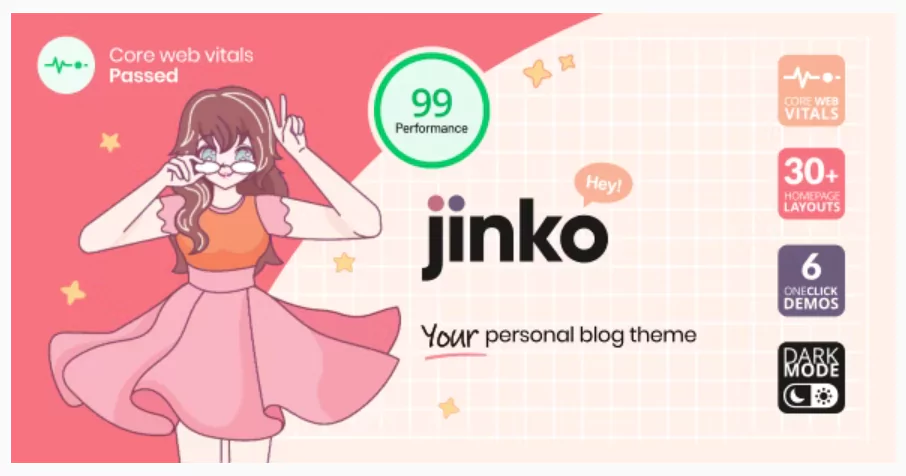 Jinko - Your Personal Blog Theme