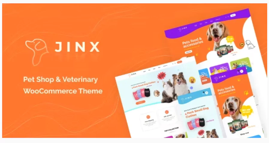 Jinx - Pet Shop & Veterinary WooCommerce Theme