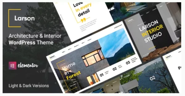 Larson - Architecture WordPress Theme