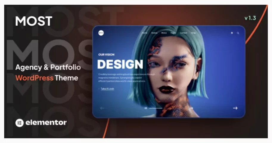 Most – Creative Agency and Portfolio Theme