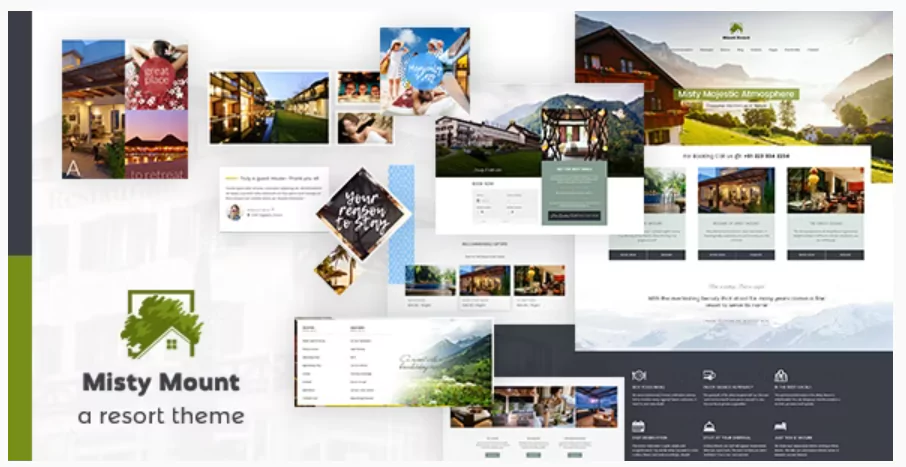 Mount Resort & Hotel WordPress